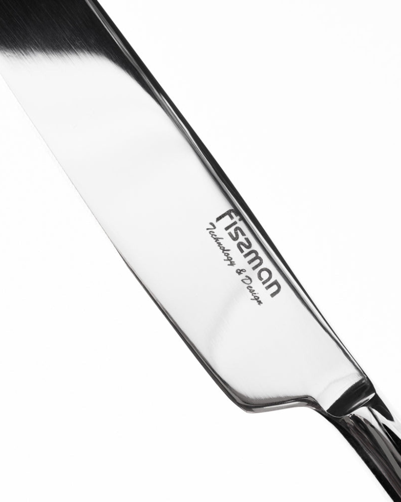 Fissman 2-Piece Dinner Knife 23cm, 18/10  Stainless Steel Cutlery Set TRENTO Series