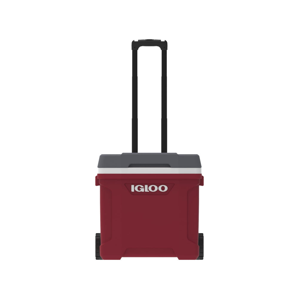 00034660-Igloo-Latitude 30 Roller Cooler - Industrial Red /Meteorite