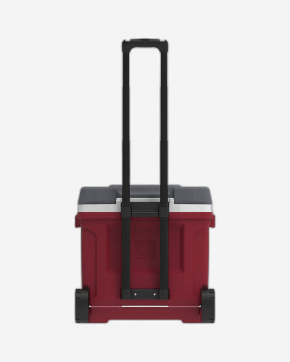 00034660-Igloo-Latitude 30 Roller Cooler - Industrial Red /Meteorite