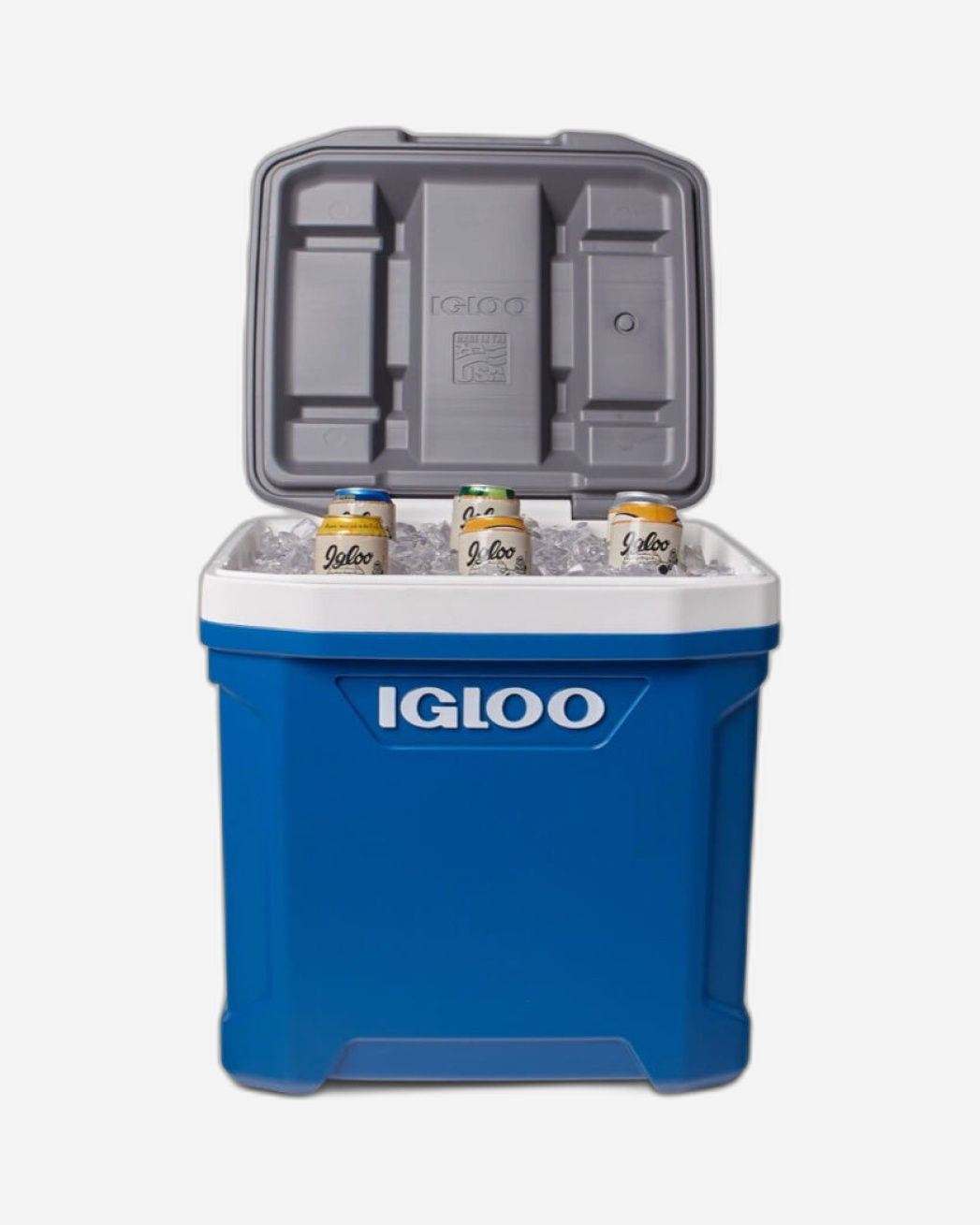 00034664-Igloo-Latitude 60 Roller Cooler - Indigo Blue / Meteorite