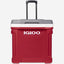 00034666-Igloo-Latitude 60 Roller Cooler - Industrial Red /Meteorite