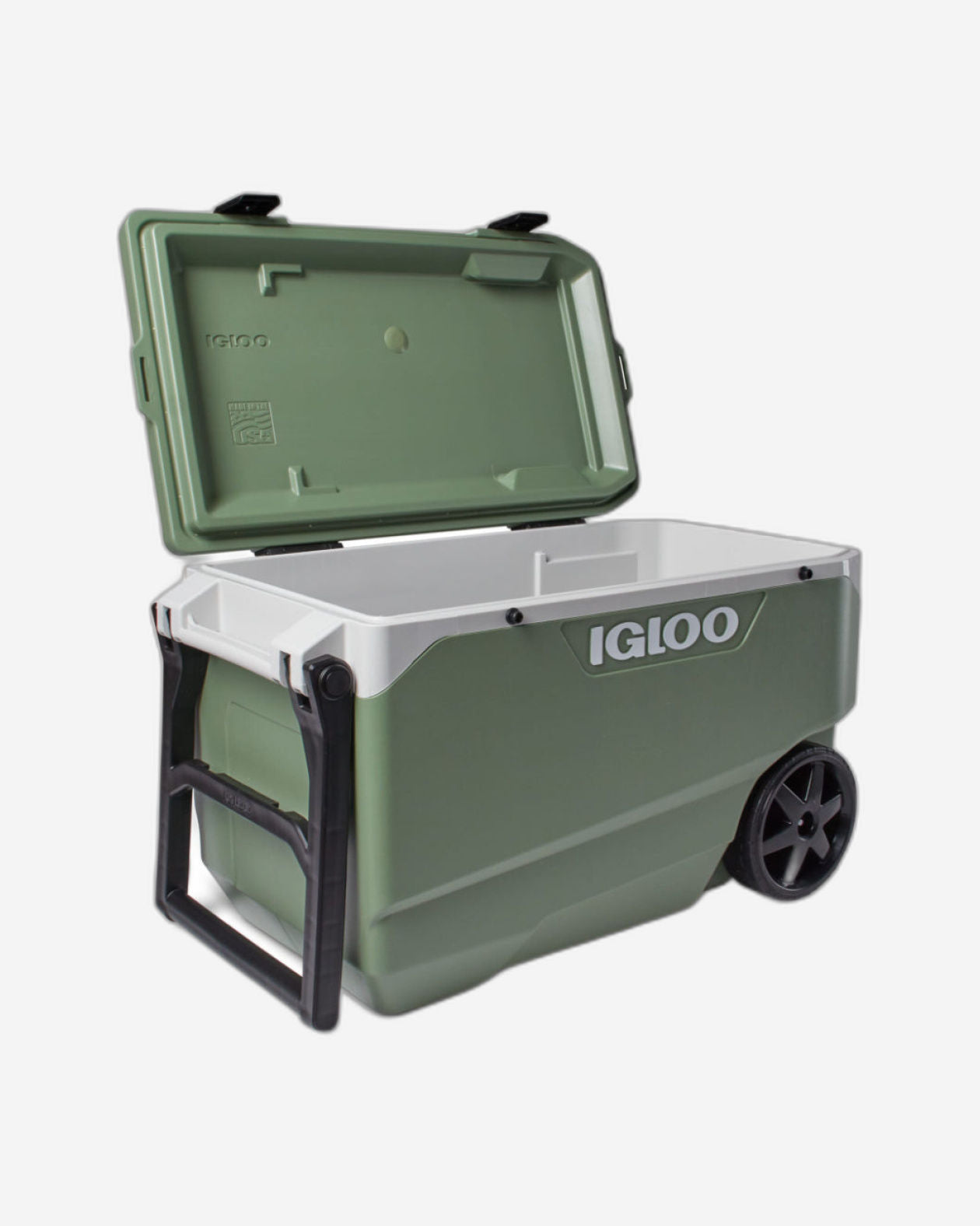 Igloo-Ecocool Latitude 90 Qt Roller Cooler - Vintage Green