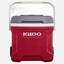 Igloo-Latitude 16 Roller Cooler - Industrial Red /Meteorite