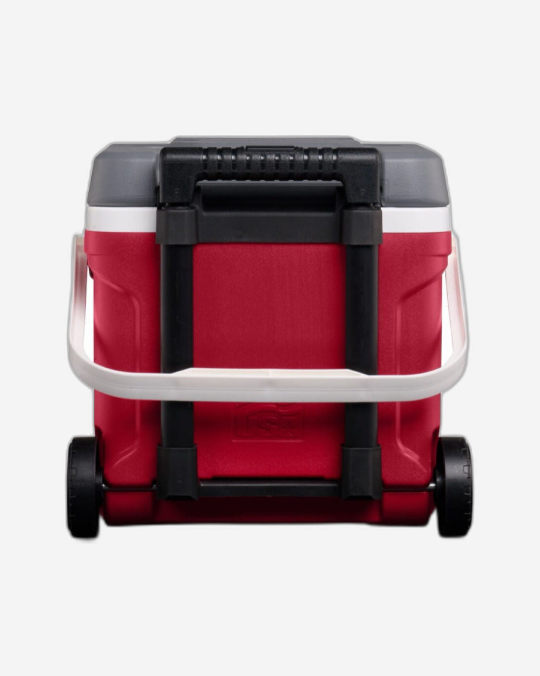 Igloo-Latitude 16 Roller Cooler - Industrial Red /Meteorite