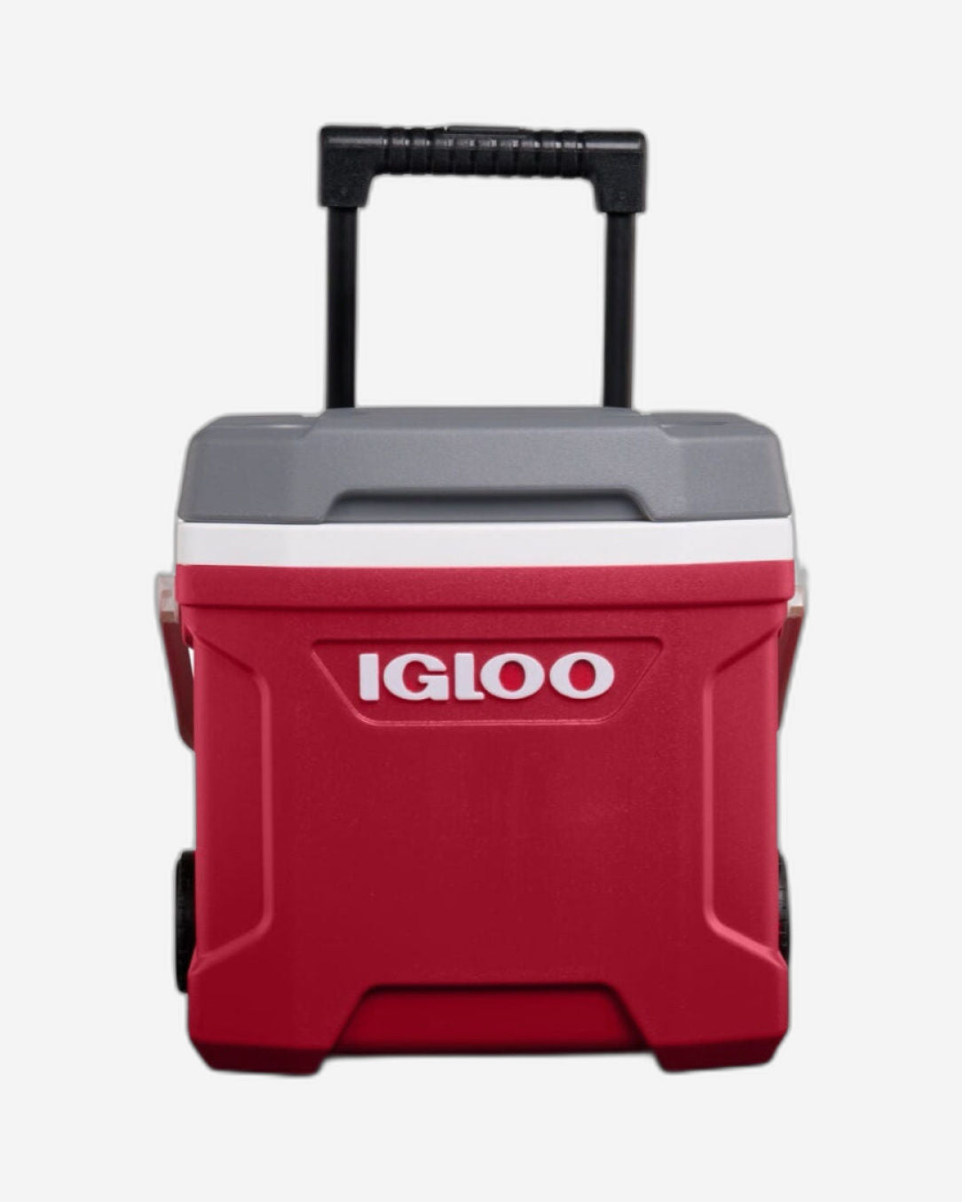 Igloo-Latitude 16 Roller Cooler - Industrial Red /Meteorite