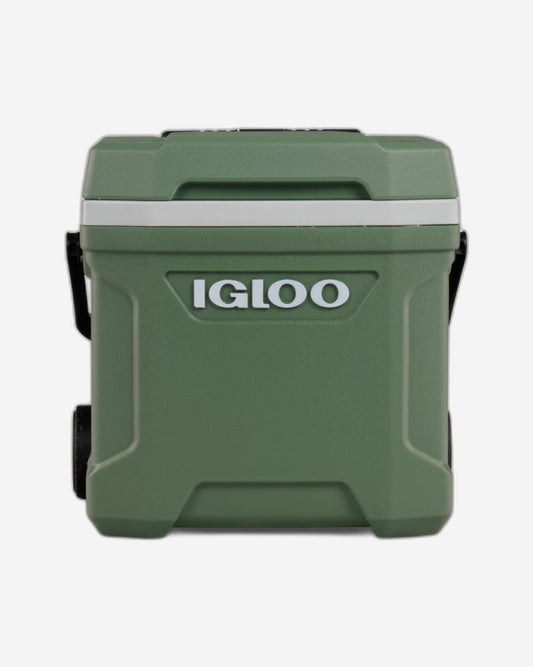 Igloo-Ecocool Latitude 16 Roller Cooler  - Vintage Green