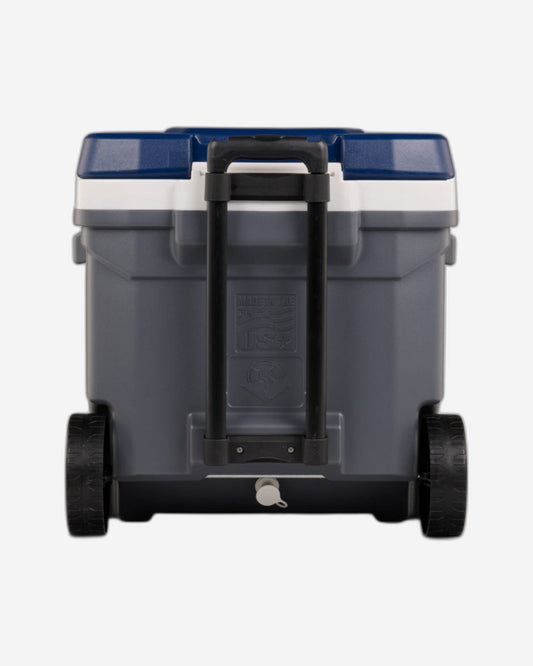 Igloo - Maxcold Latitude 62 Roller Cooler  - Carbonite / 
Aegean Sea