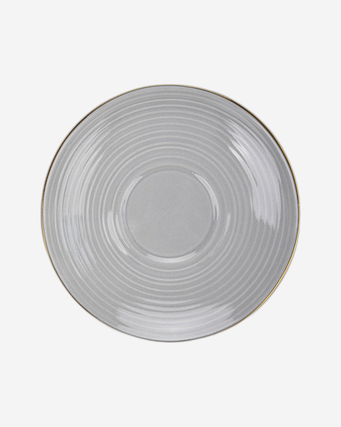 Fissman 2-Piece Cups Firmina Series Series Gray 180ml with Saucers New Bone China