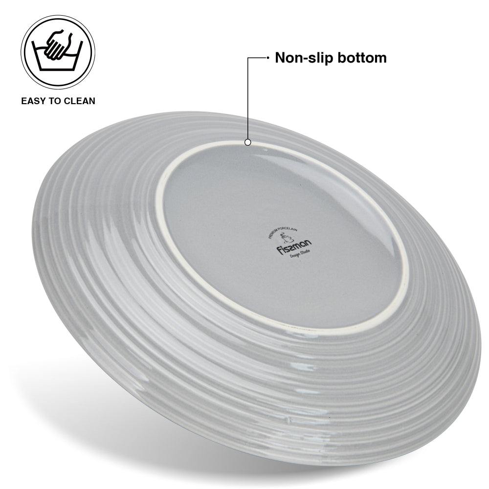 Fissman Plates Firmina Gray 2Pc 26cm