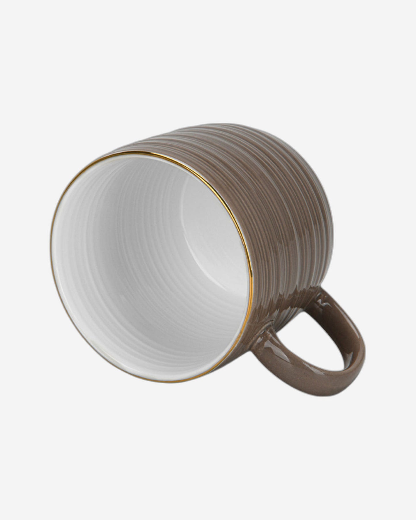 Fissman 2-Piece Mugs Firmina Brown 350ml New Bone China