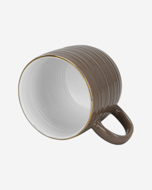 Fissman 2-Piece Mugs Firmina Brown 350ml New Bone China