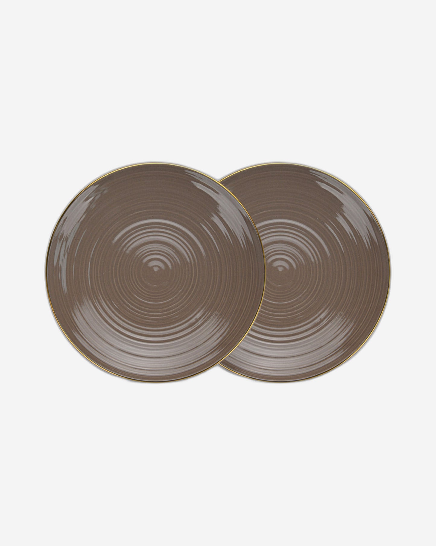 Fissman Plates Firmina Brown 2Pc 21cm