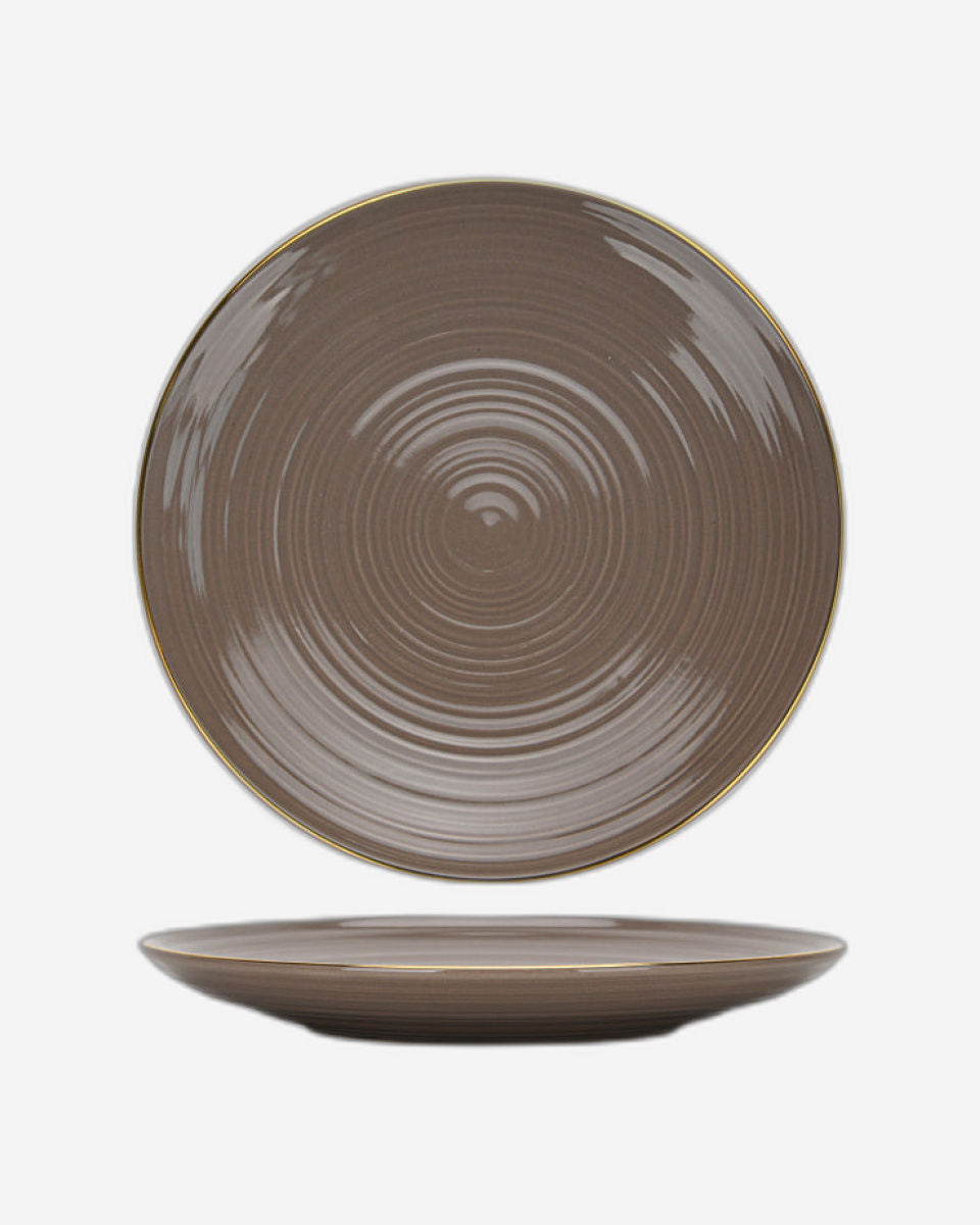 Fissman Plates Firmina Brown 2Pc 21cm