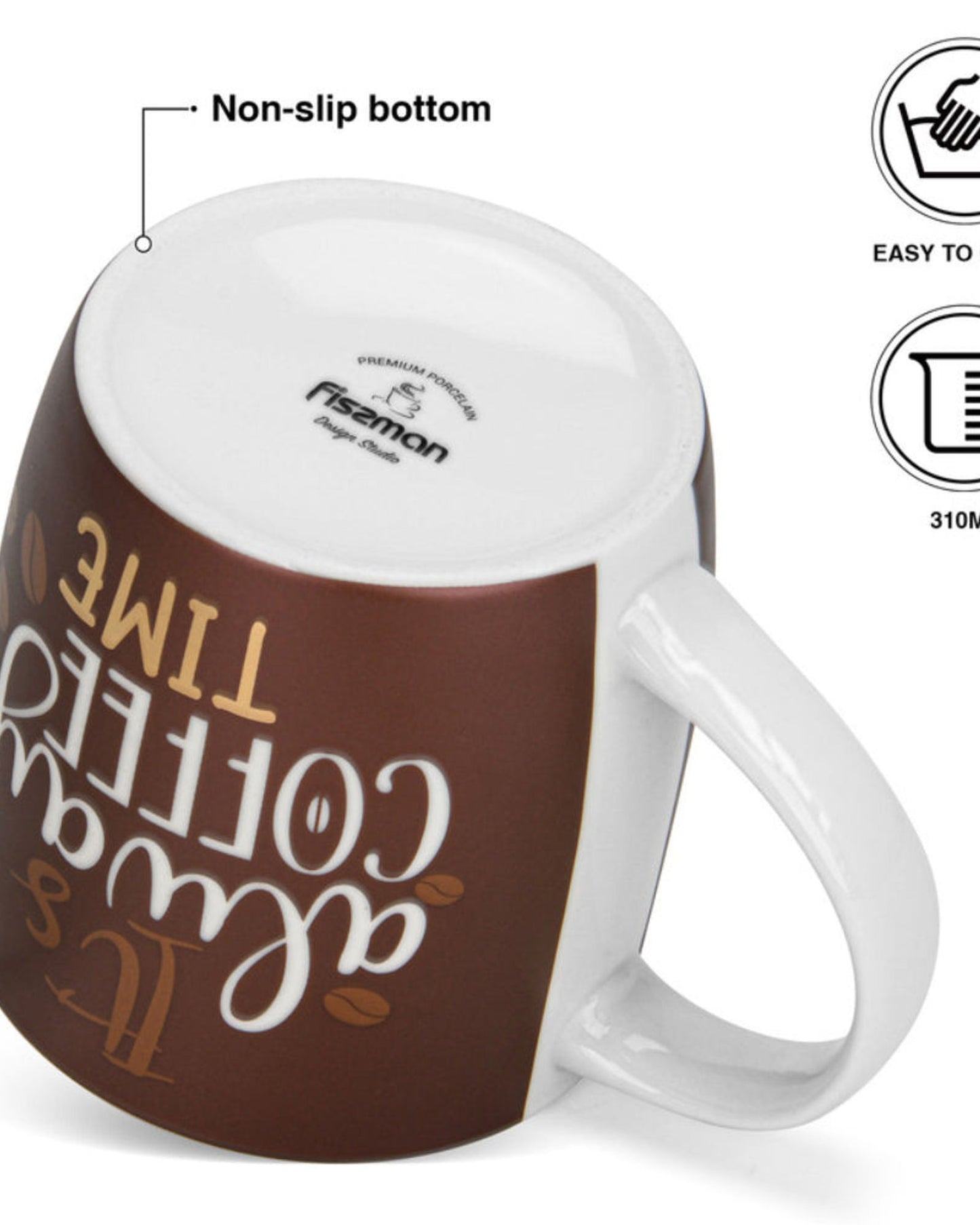 Fissman Mugs Its Always Coffee 2Pc 310ml