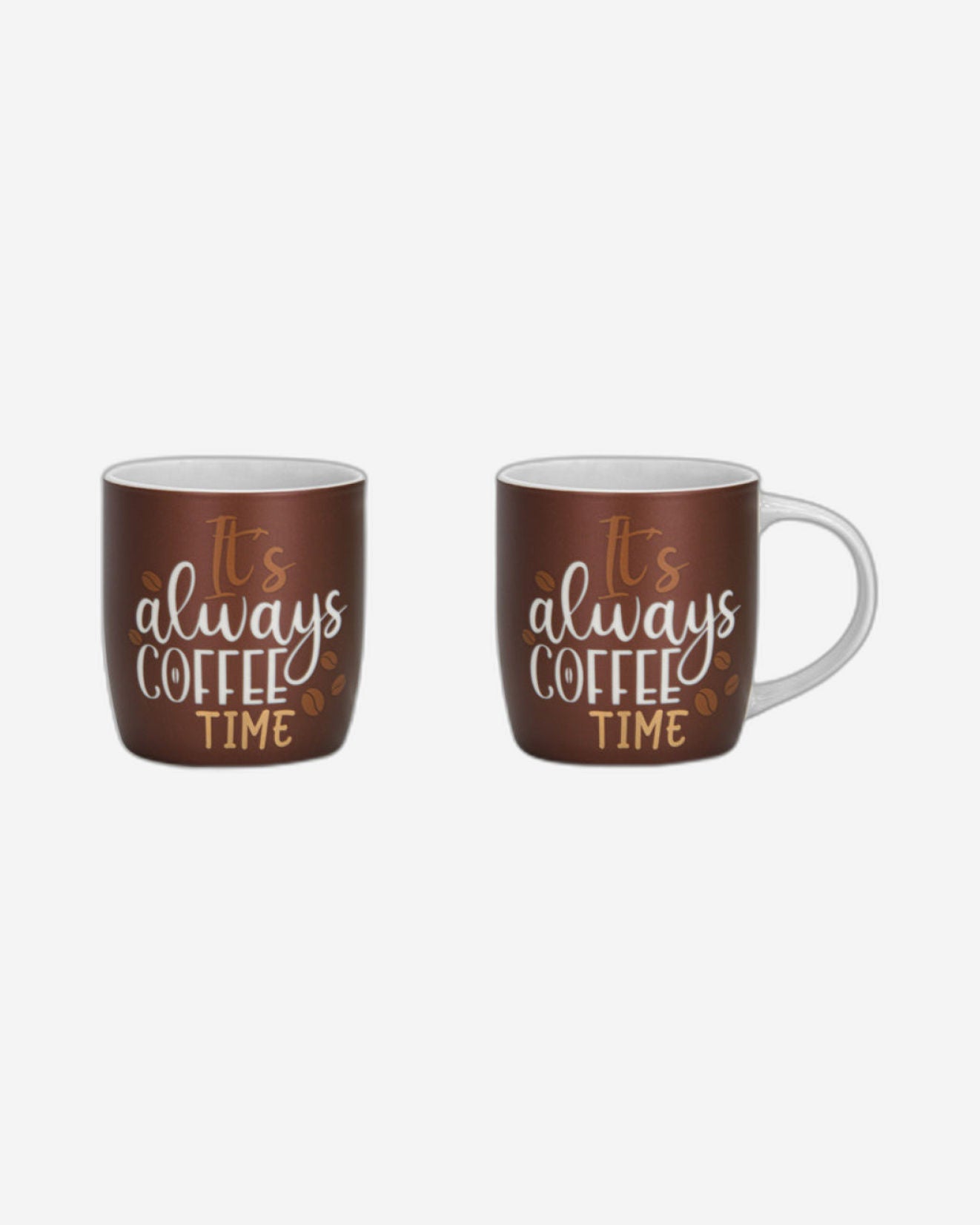Fissman Mugs Its Always Coffee 2Pc 310ml