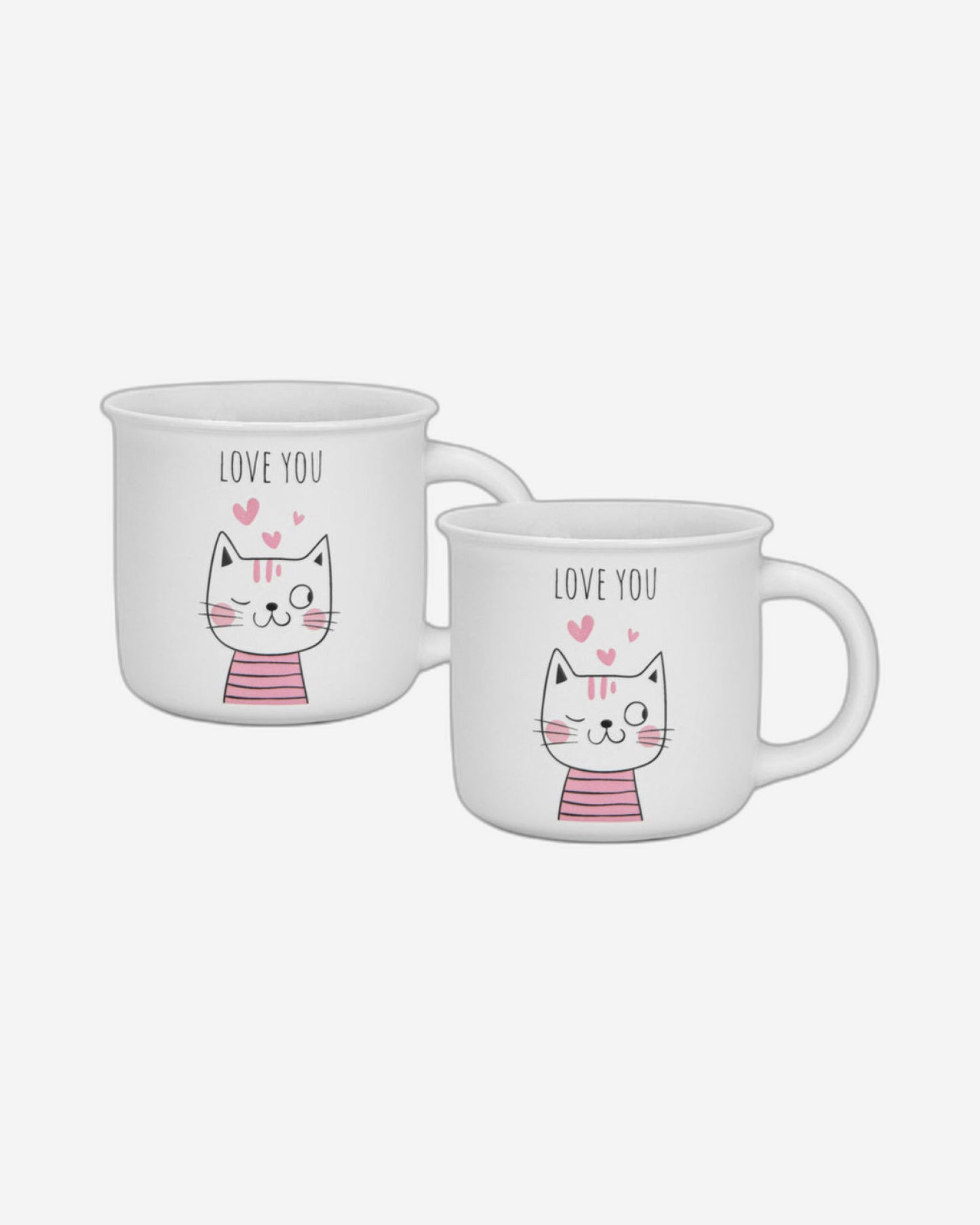 Fissman Mugs Love You 2Pc 380ml