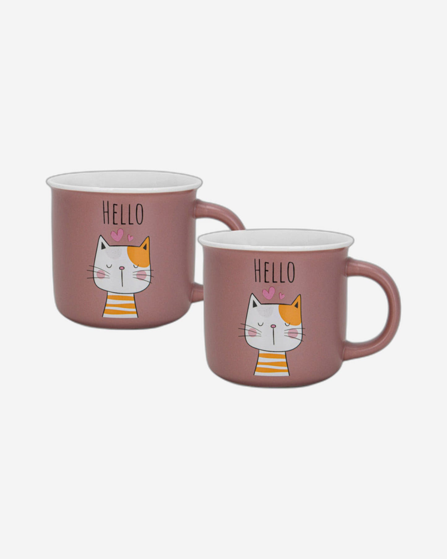 Fissman Mugs Hello 2Pc 380ml