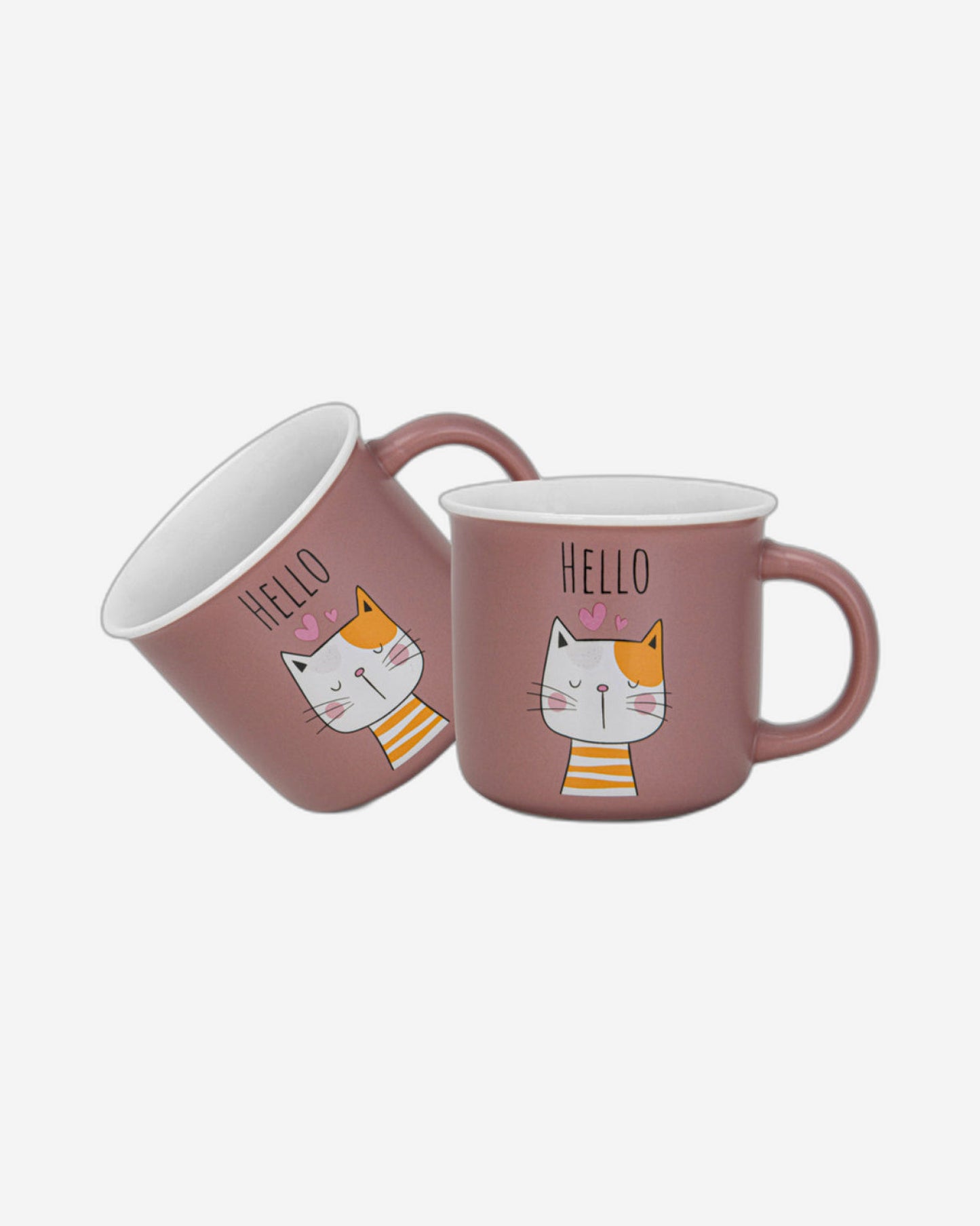 Fissman Mugs Hello 2Pc 380ml