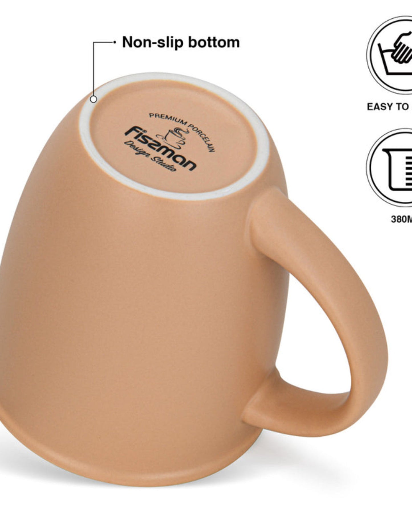 Fissman Mugs Be Free 2Pc 380ml