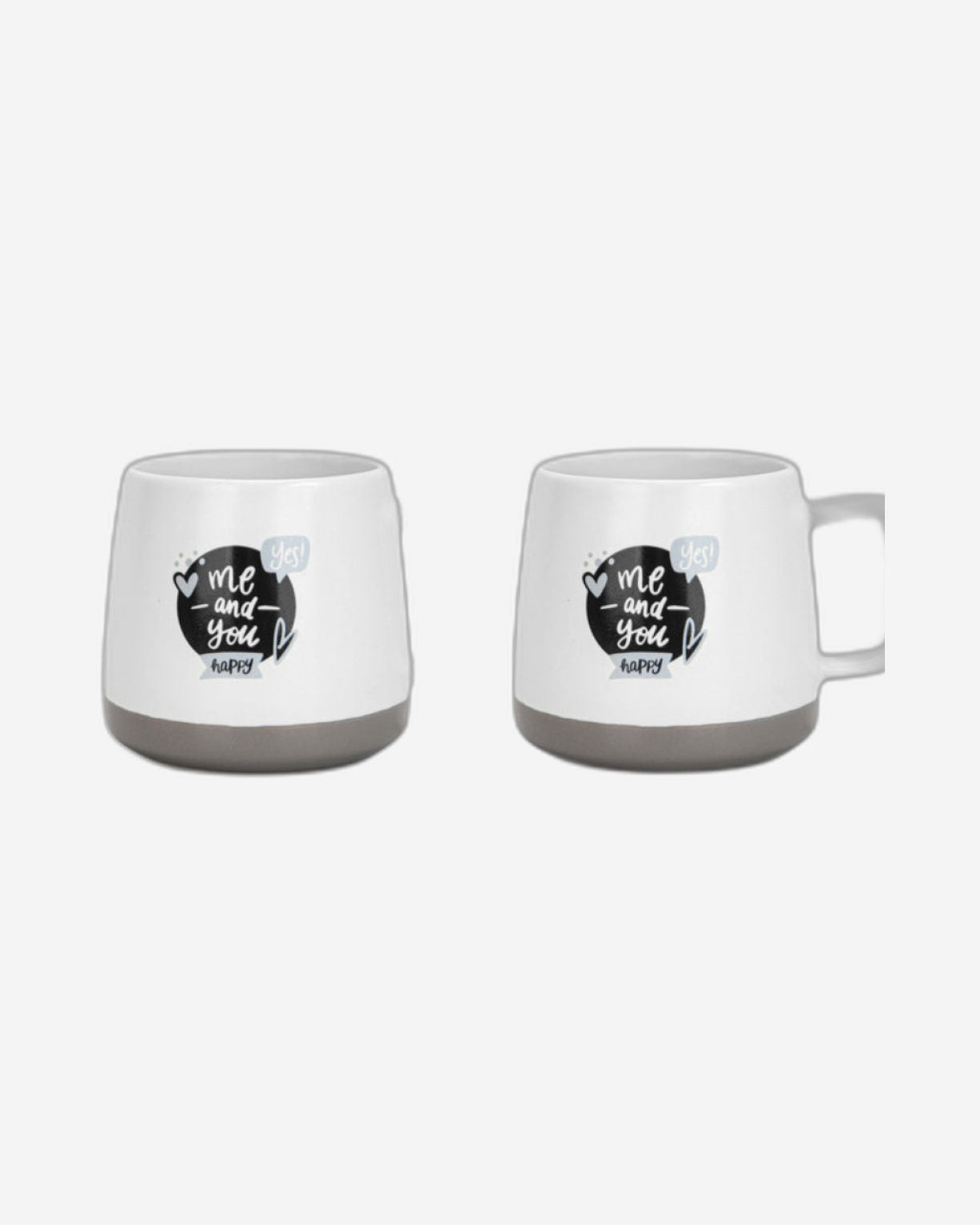 Fissman Mugs Me You Happy 2Pc 400ml