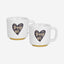 Fissman Mugs Happy Day Heart 2Pc 490ml