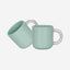 Fissman Mugs New Bone China Green 2Pc
