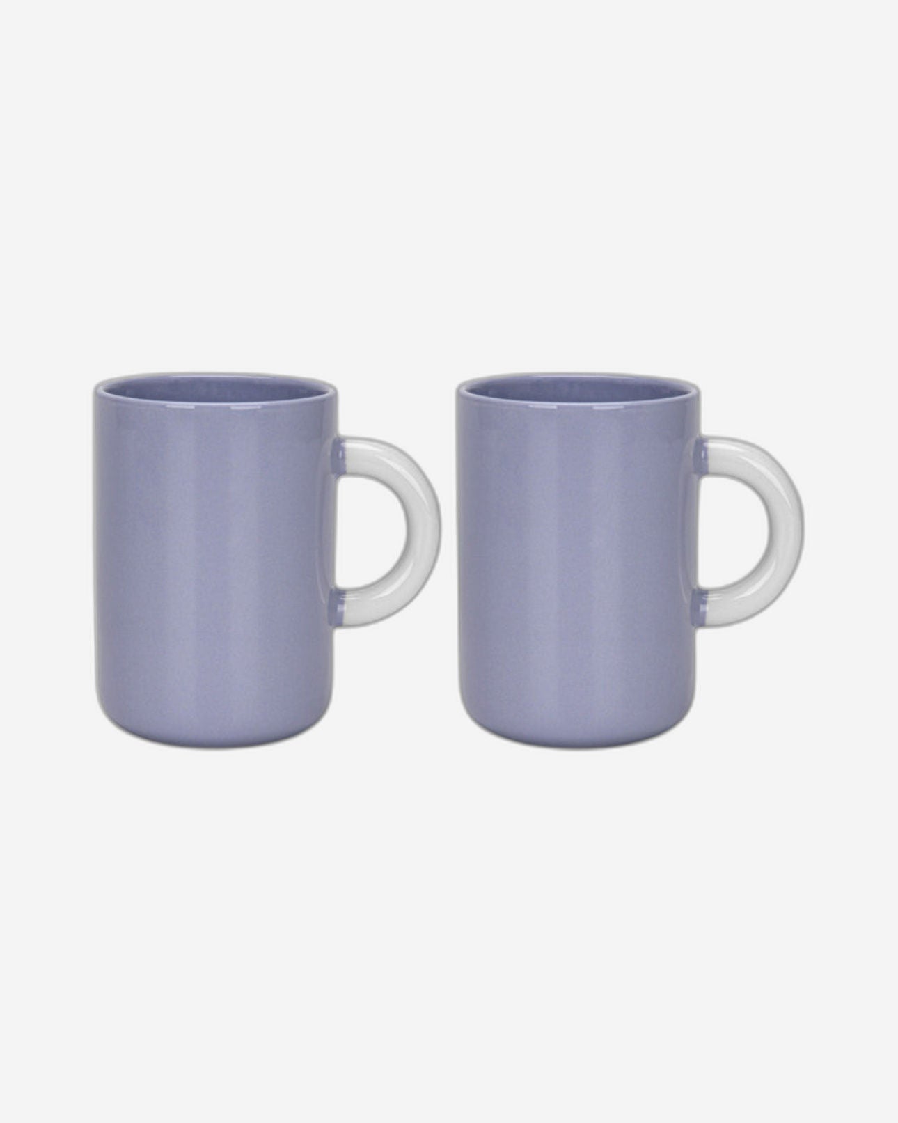 Fissman 2-Piece  Mugs 540ml  Lilac New Bone China