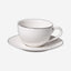 Fissman Tea Cup & Saucer Aleksa Porcelain White 250ml