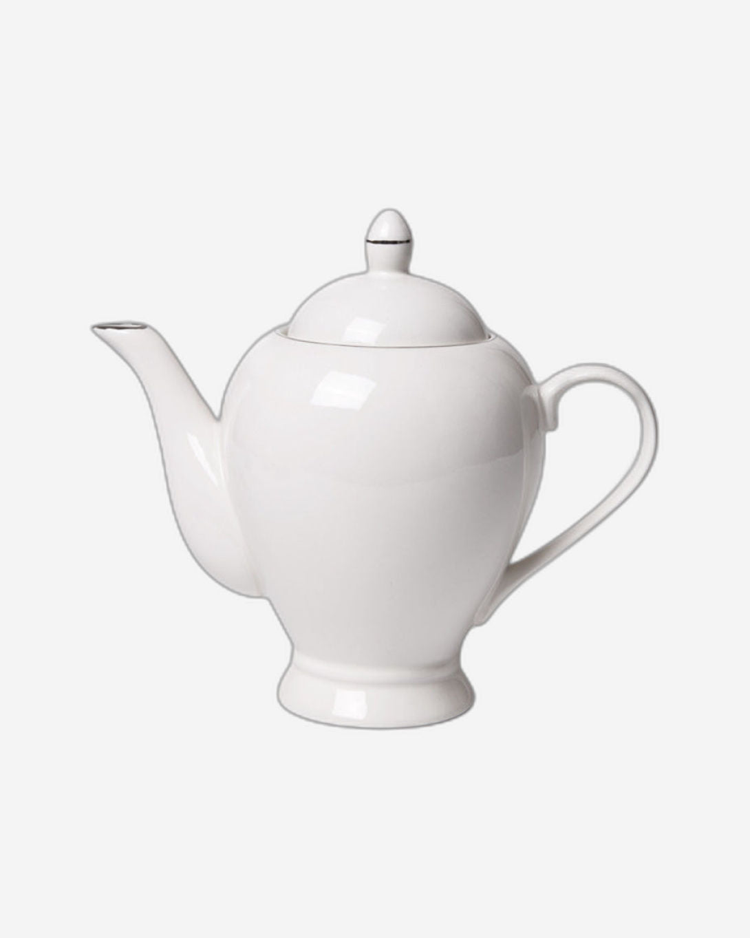 Fissman Teapot Aleksa Porcelain White 1100ml