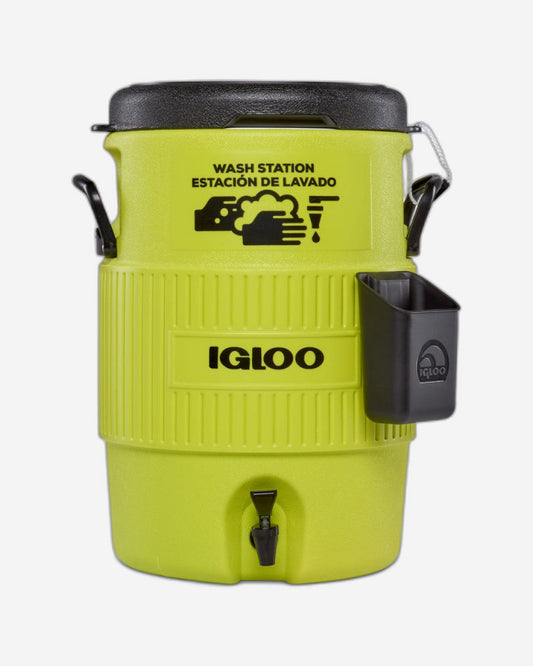 Igloo-5 Gallon Seat Top Wash Station - Green