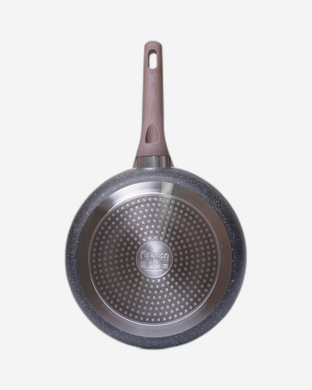 Fissman Frying Pan Grandee Stone Aluminum Black/Brown 26cm