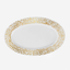 Dimlaj Kareem Large Serving Plate (Gold)