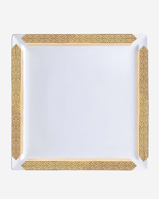 Dimlaj Cordoba Large Serving Plate (Gold)