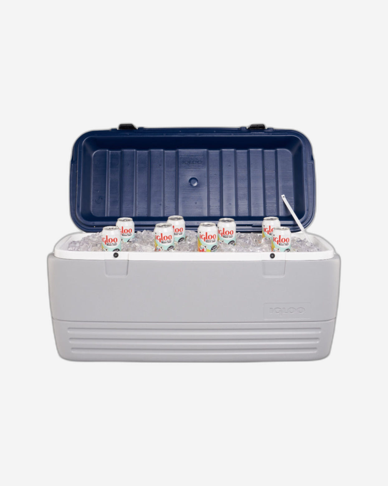 00049007-Igloo-Maxcold 120 Qt Cooler Box - Ash Gray