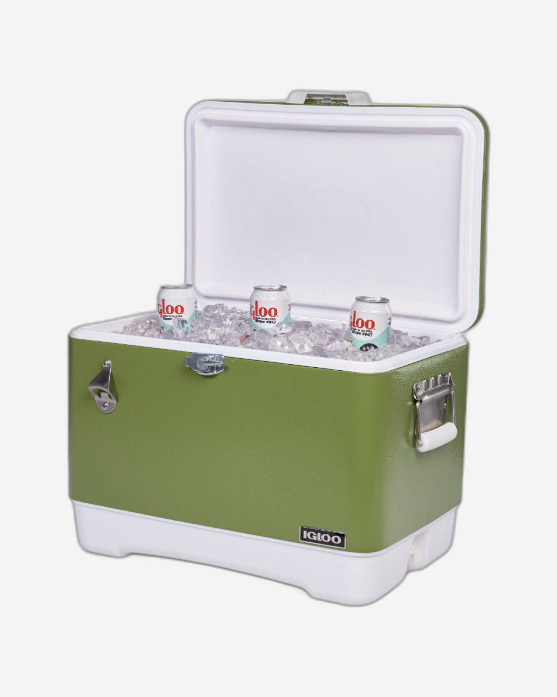 00049341-Igloo-Legacy 54 Qt Cooler Box - Avocado
