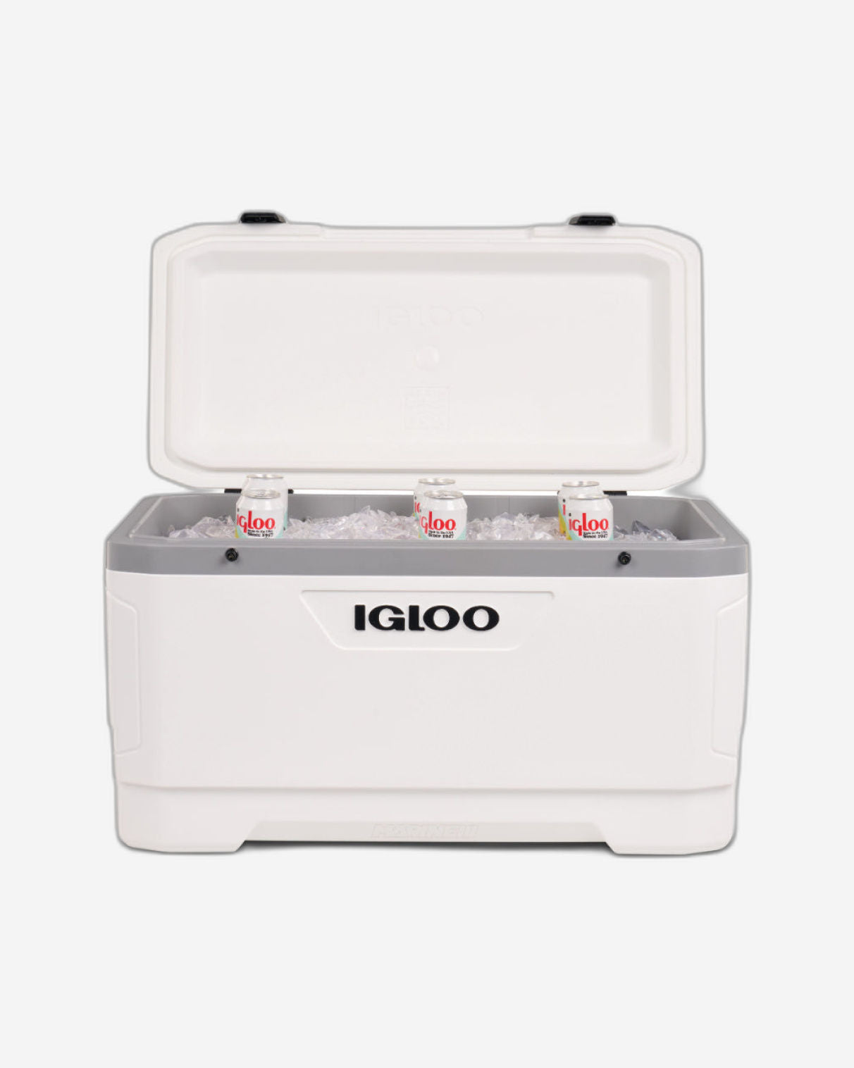 Igloo-Latitude Marine Ultra 100 Cooler Box - White / Moonscape Gray