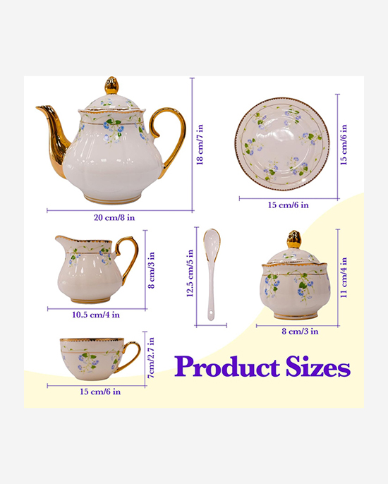 Eva Solo DS-23A105  31Pc Round Tea Set