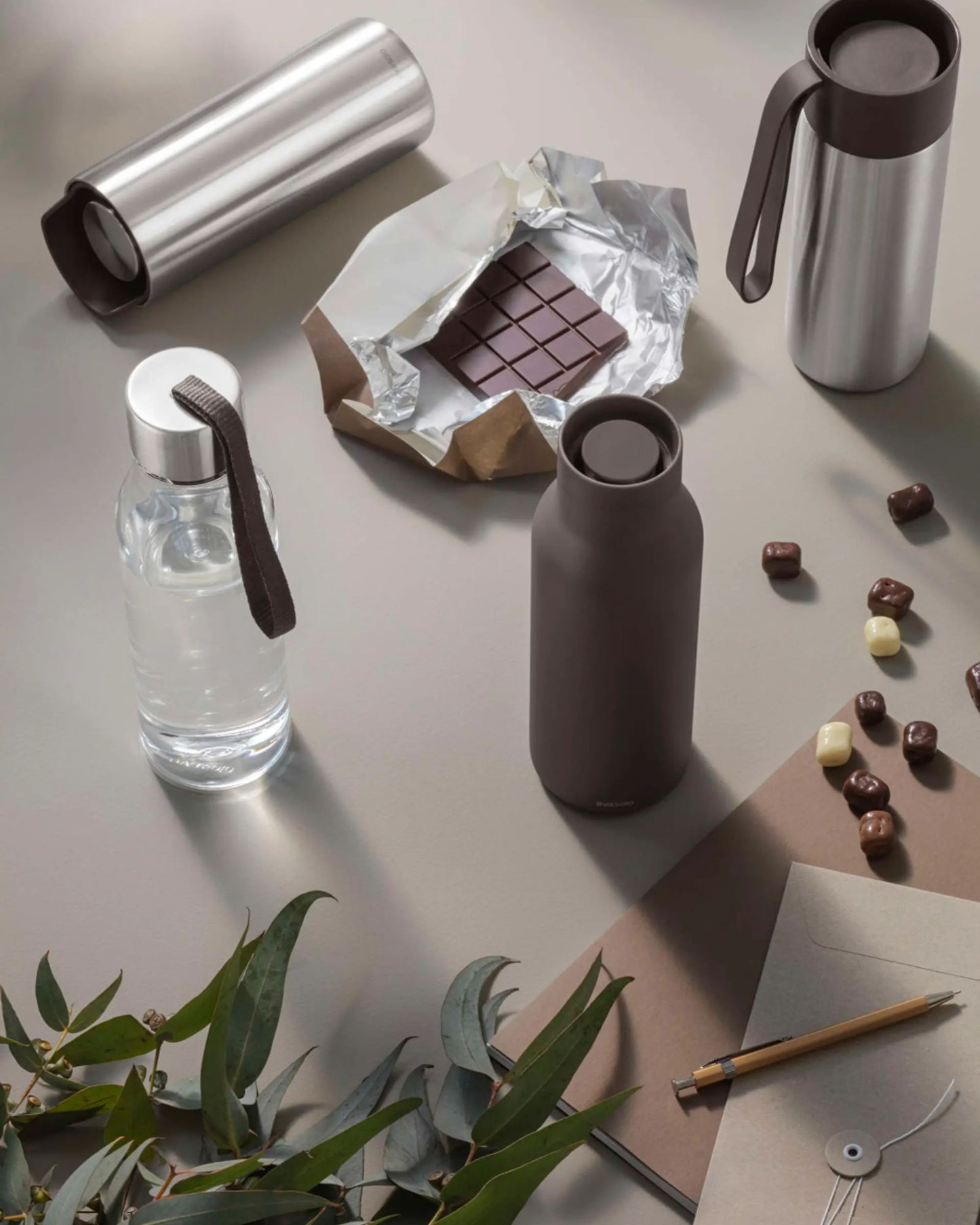 Eva Solo 503048 Drinking bottle 0.5l Chocolate