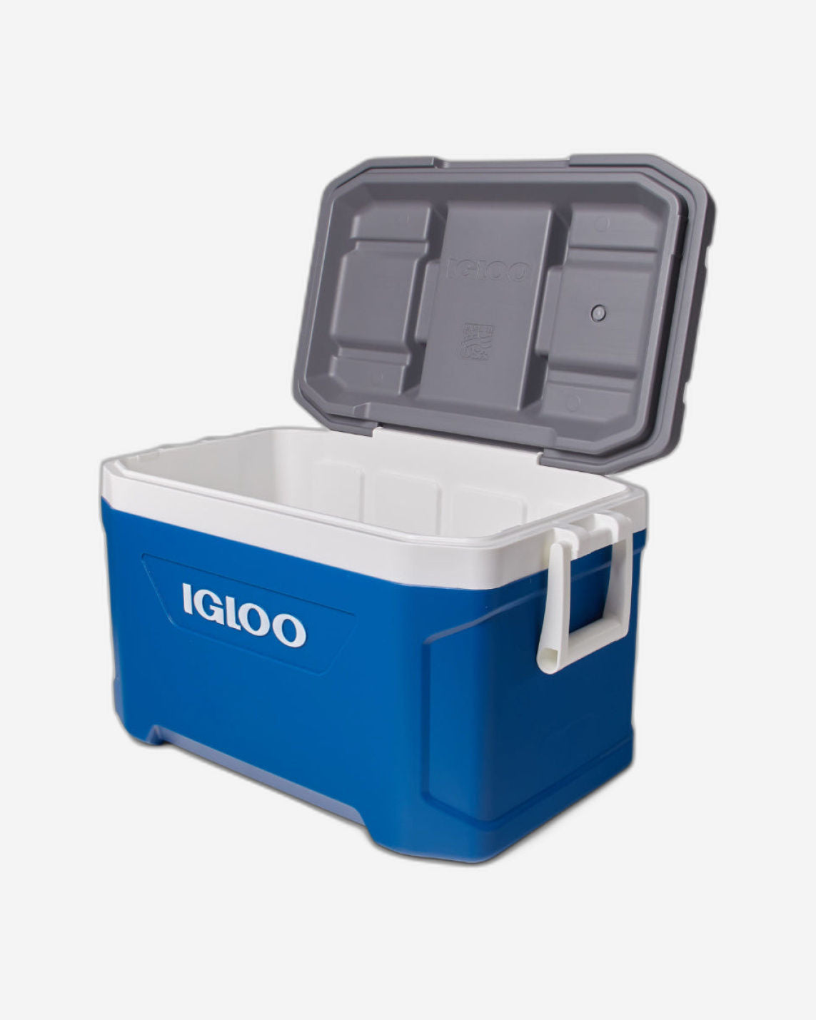 00050338-Igloo-Latitude 52 Cooler Box - Indigo Blue / Meteorite