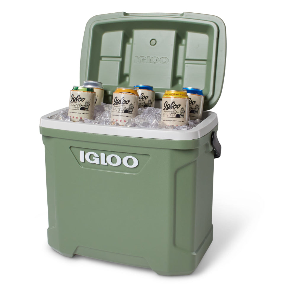 Igloo-Ecocool Latitude 30 Qt Cooler Box - Vintage Green