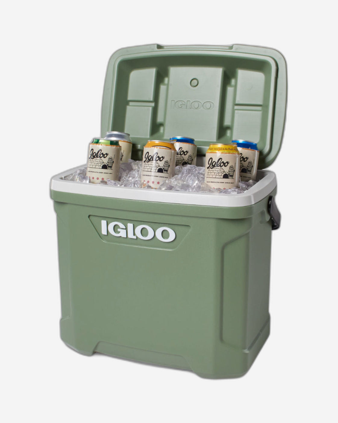Igloo-Ecocool Latitude 30 Qt Cooler Box - Vintage Green