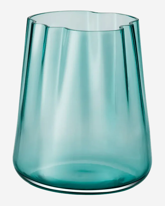LSA Lagoon Vase H24cm - Sea Green
