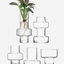 LSA Metropole Clear Five Mini Vase Set