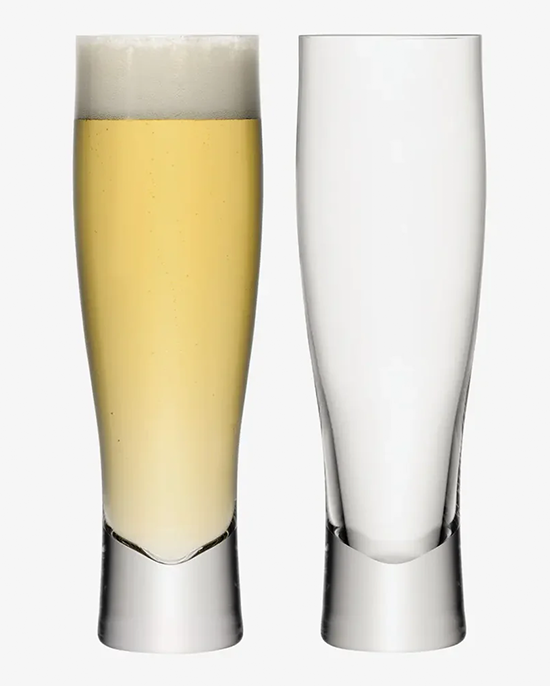 LSA Clear Bar Lager Glass 550ml