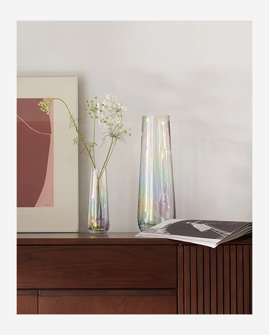 LSA Mother of Pearl Vase H36cm