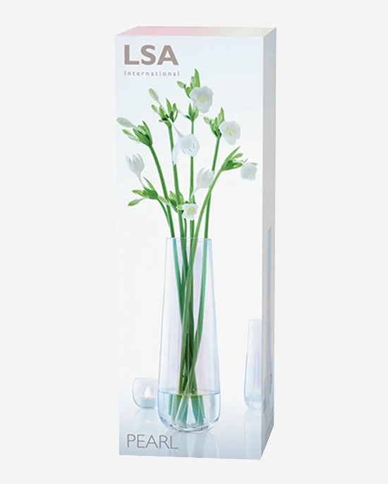 LSA Mother of Pearl Vase H36cm