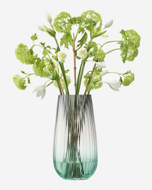 LSA Dusk Vase Green/Grey H28cm