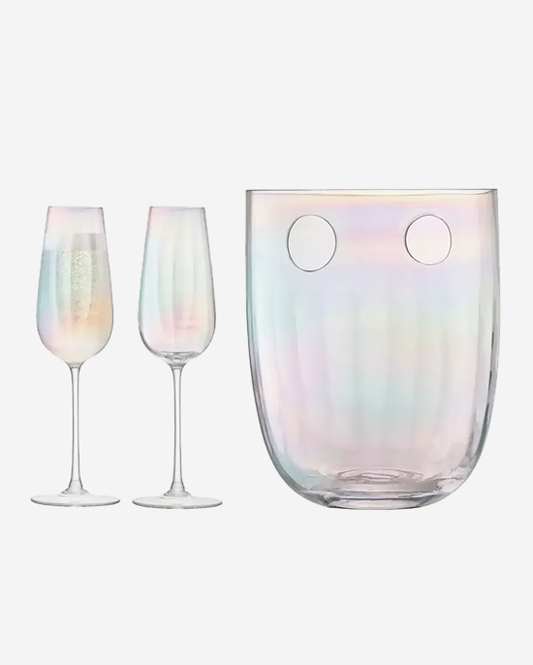 LSA Mother of Pearl Champagne Flute 250ml