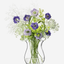 LSA Flower Clear Open Posy Vase