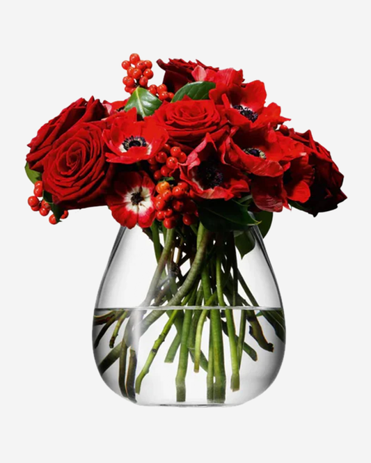 LSA Flower Table Bouquet Vase Clear